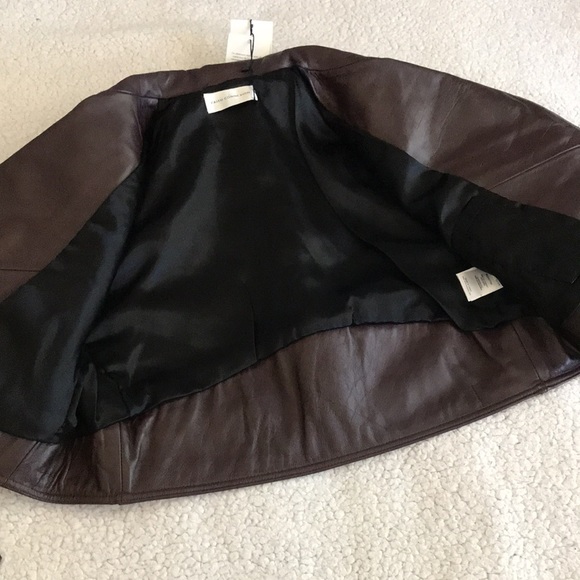 Faith Connexion oversized leather jacket 2 New - Picture 13 of 16